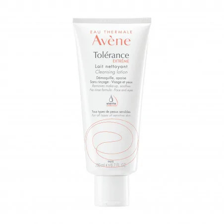 Tolérance EXTRÊME Lait nettoyant Cosmétique Stérile