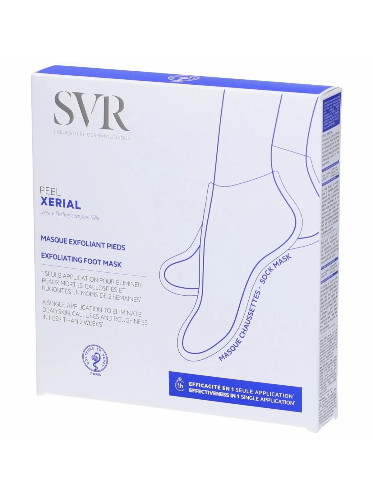 Xerial Peel Masque Exfoliant Pieds