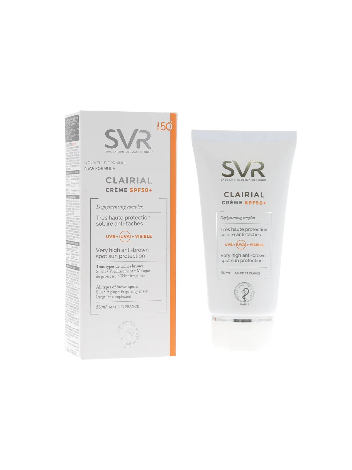 Clairial Crème Solaire Anti-Taches Spf50