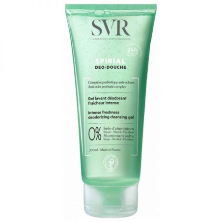 Spirial Déo-Douche Gel Lavant Déodorant 24h Fraîcheur Intense