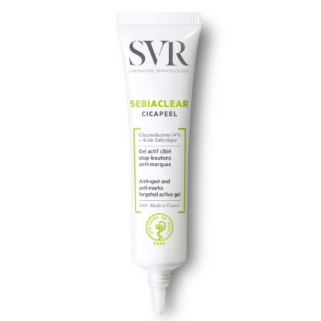 Sebiaclear Cicapeel Gel Actif Ciblé Stop-Boutons Anti-Marques