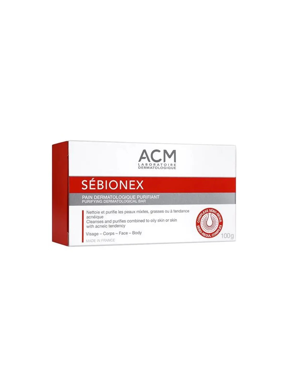 Sébionex Pain Dermatologique Purifiant