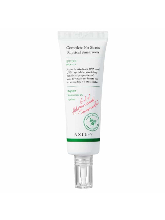 Complete No-Stress Physical Sunscreen (Ecran Solaire) Spf50+