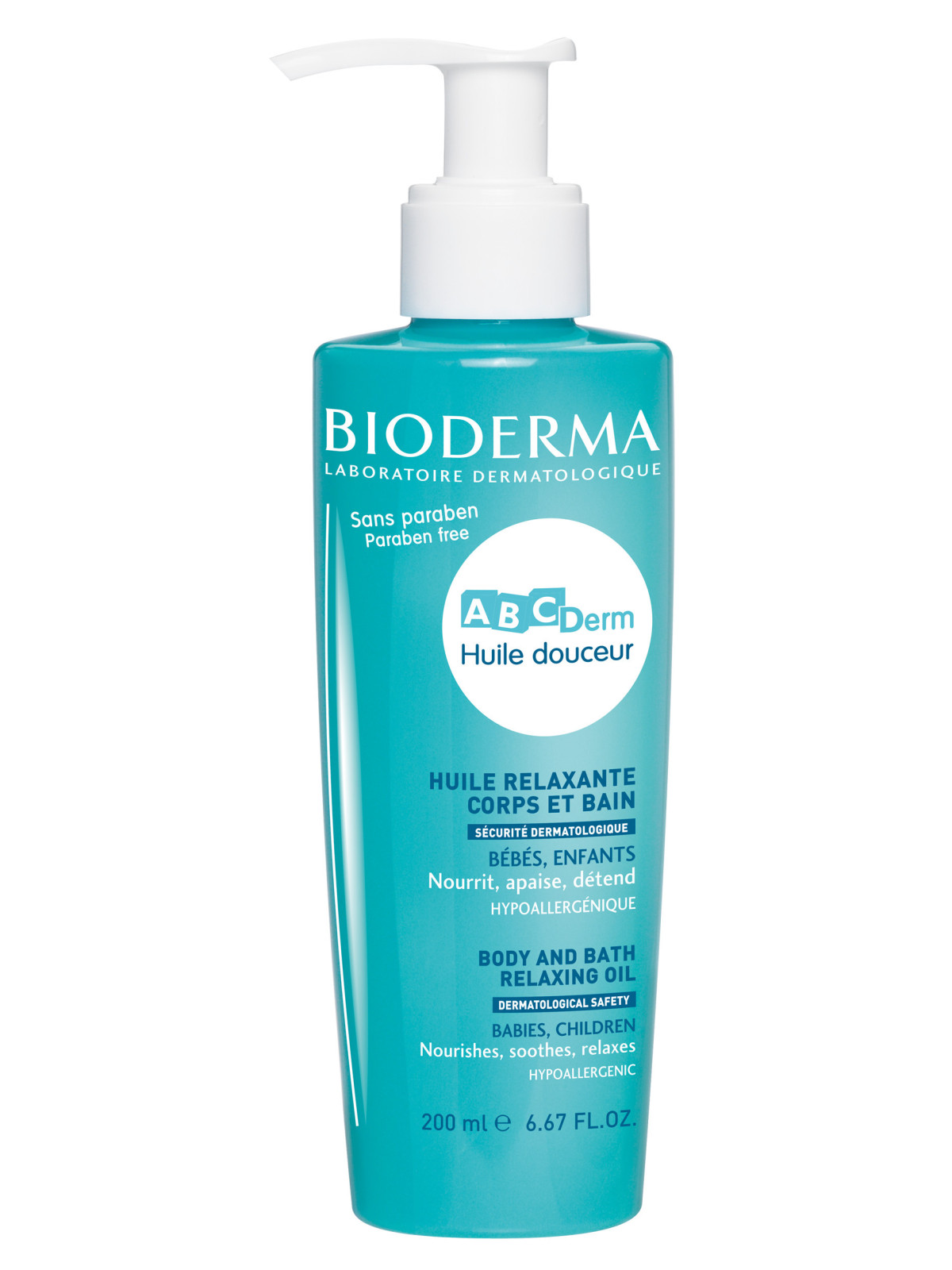 ABCDerm Huile Douceur Relaxante Corps et Bain